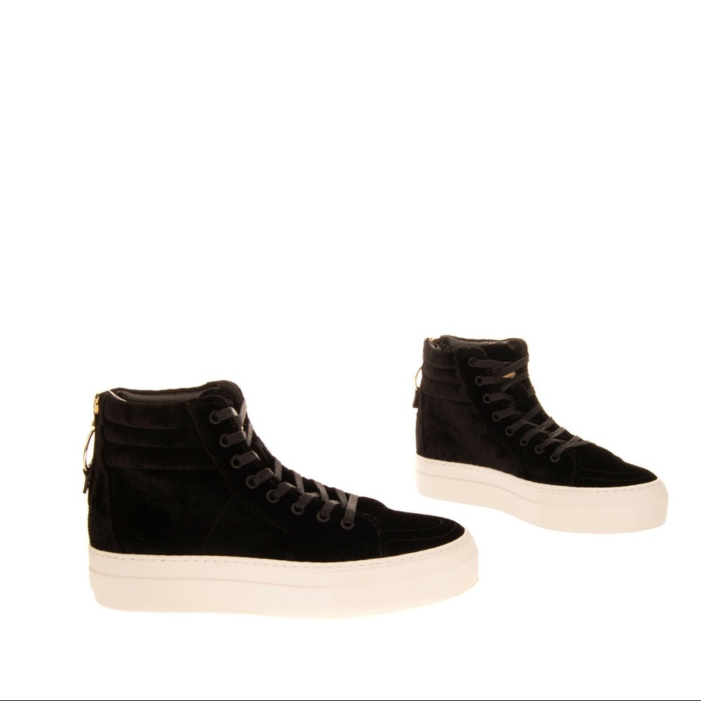 BUSCEMI Velour Sneakers US 6  Made in Italy  🆕